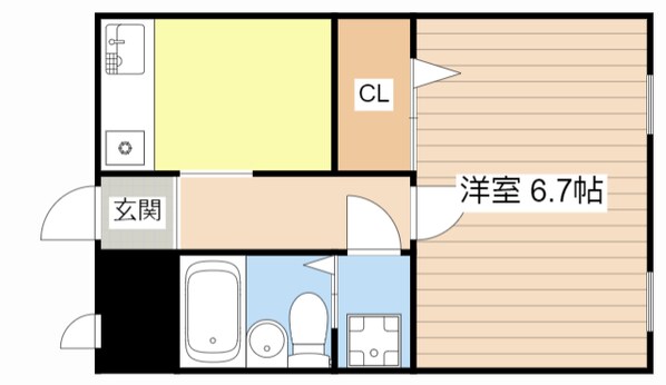 センターコートの物件間取画像